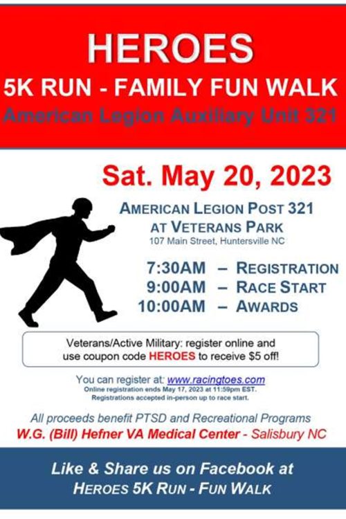 2023 Heroes 5K